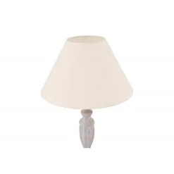 Caen Bordlampe - Beige og Lysegrå