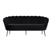 Calais 3 personers Sofa - Sort