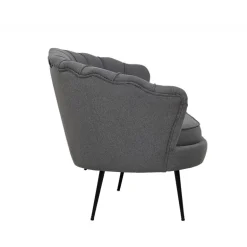 Calais 3 personers Sofa - Sort og Grå