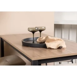 Camden t Spisebordssæt - Beige og Valnød