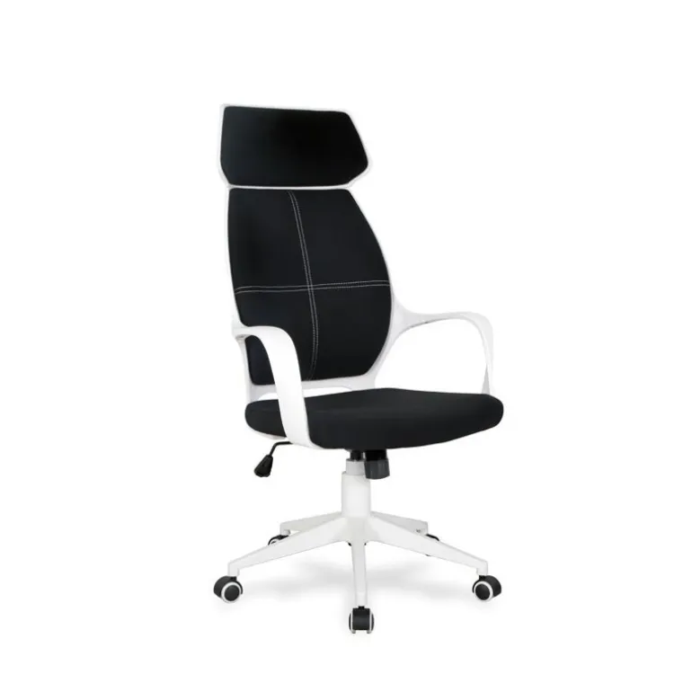 CAMEO Kontorstol Sort og Hvid