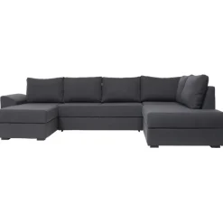 Canapé Deluxe U-Sovesofa venstrevendt - Med Indbygget Sengeudtræk og Opbevaring