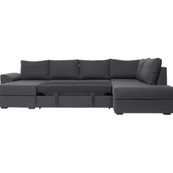 Canapé Deluxe U-Sovesofa venstrevendt - Med Indbygget Sengeudtræk og Opbevaring