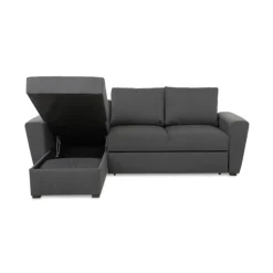 Canape Deluxe vendbar chaiselong sovesofa - Pocket fjedring