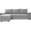 Canape Deluxe vendbar chaiselong sovesofa - Pocket fjedring