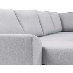 Canape U-Sovesofa venstrevendt - Lysegrå Inari 91