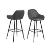 Candis barstol - Grå