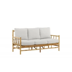 Cane 3 personers Have Sofa - Lysegrå,Natur