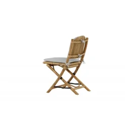 Cane Cafe Stol - Lysegrå,Natur