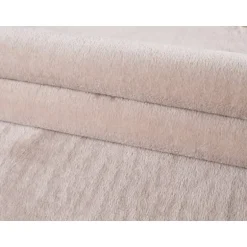 Catwalk Rund Vaskbart tæppe Ensfarvet - Beige