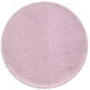 Catwalk Rund Vaskbart tæppe Ensfarvet - Lilla