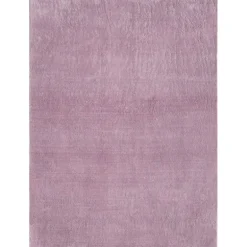 Catwalk Vaskbart tæppe Ensfarvet - Lilla