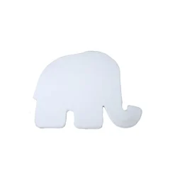 Caty Børnetæppe Elefant - Hvid