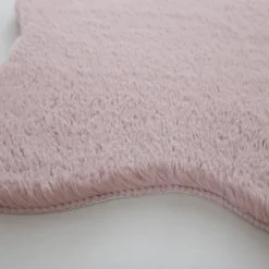 Caty Børnetæppe imiteret Fåreskind - Rosa