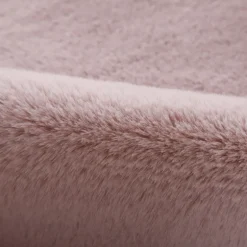 Caty Børnetæppe imiteret Fåreskind - Rosa