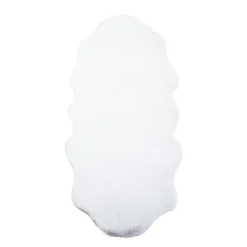 Caty Børnetæppe imiteret Fåreskind - Hvid