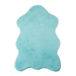 Caty Børnetæppe imiteret Fåreskind - Mynte