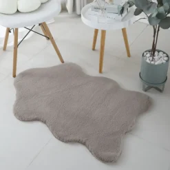 Caty Børnetæppe imiteret Fåreskind - Beige