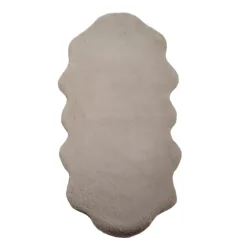 Caty Børnetæppe imiteret Fåreskind - Beige