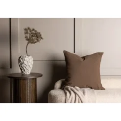 Celine Pudebetræk 50 x 50 - Mørkebrun