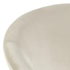 Center lounge stol brun stof