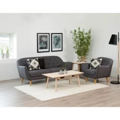 Century sofabord hvid MDF