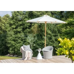 Cerox Parasol - Natur,Hvid
