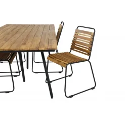 Chan t Loungesæt - Havemøbelsæt - Sort,Natur