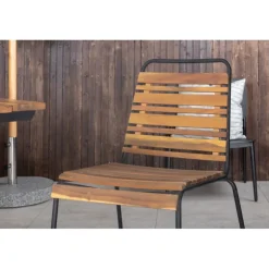 Chan t Loungesæt - Havemøbelsæt - Sort,Natur