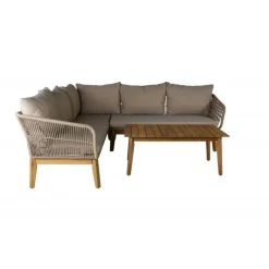 Chania Have Hjørnesofa i Akacietræ