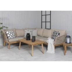 Chania Have Hjørnesofa i Akacietræ