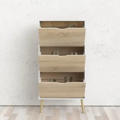 Charlie Skoskab m. 3 skuffer