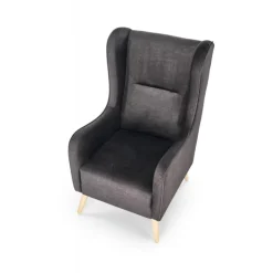 CHESTER lænestol, - antracit (stof 17. Kul)