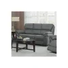 Christopher 3 pers Recliner Sofa - Grå Ruskindsblød mikrofiber