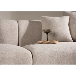 Cielo 3 personers sofa Beige boucle