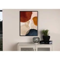 Circles Plakat - Beige