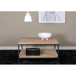 Cirebon Sofabord 80 x 80 cm - Teak & Stå