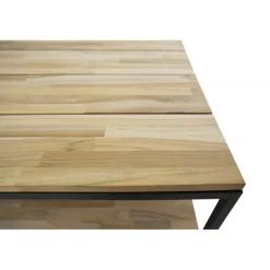 Cirebon Sofabord 80 x 80 cm - Teak & Stå