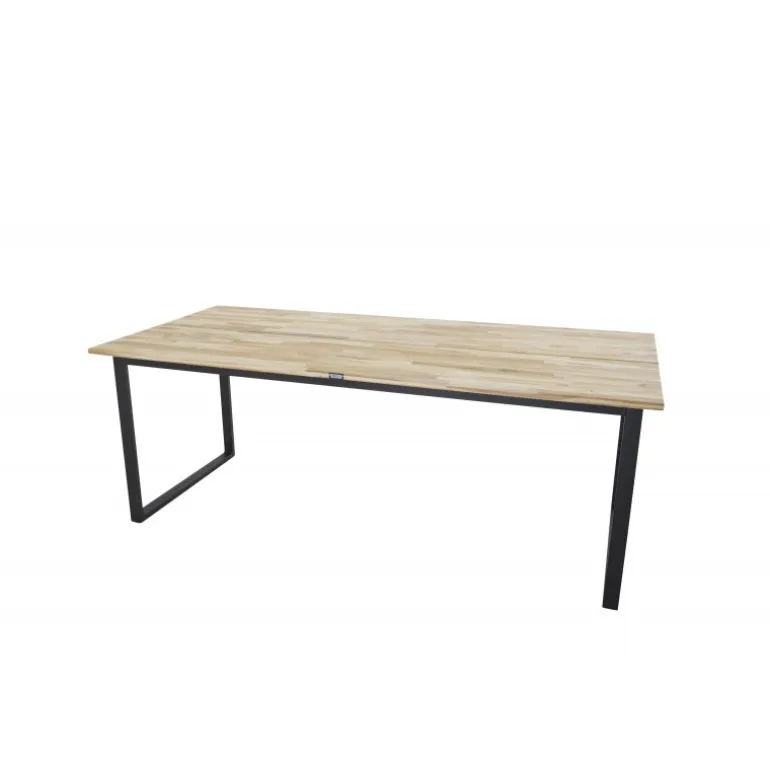 Cirebon Spisebord - Sort og Natur