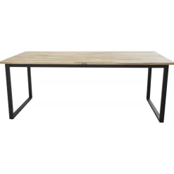 Cirebon Spisebord - Sort og Natur