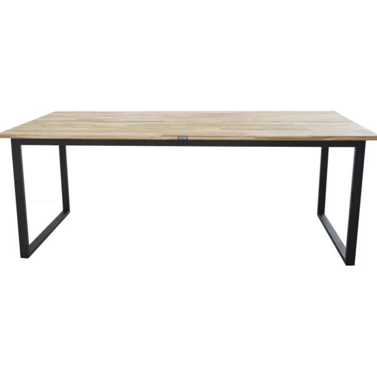 Cirebon Spisebord - Sort og Natur