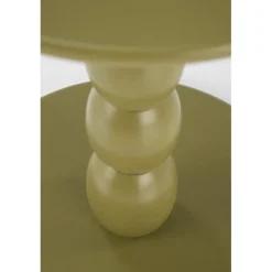 CIRILLA Hjørnebord Ø47cm - oliven