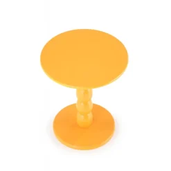 CIRILLA Hjørnebord Ø47cm - sennep