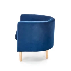 CLUBBY 2 fritidslænestol mørkeblå/Naturlig