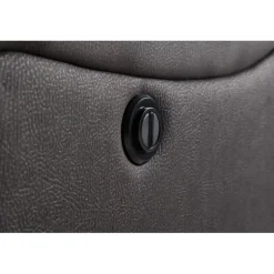 Comfort 3 personers el-recliner sofa med indbygget fodskammel og kopholder