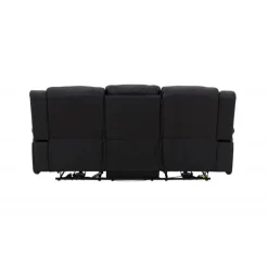Comfort 3 personers el-recliner sofa med indbygget fodskammel og kopholder