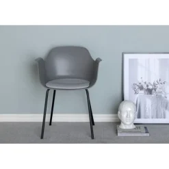 Comfort Spisebordsstol - Sort og Grå