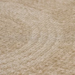 Comilla Rund Udendørs tæppe Vintage - Beige