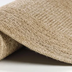 Comilla Rund Udendørs tæppe Vintage - Beige