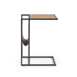 COMPACT c. bord gylden eg / Sort